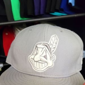 Vintage Indians Cleveland Indians hat size 7 1/2